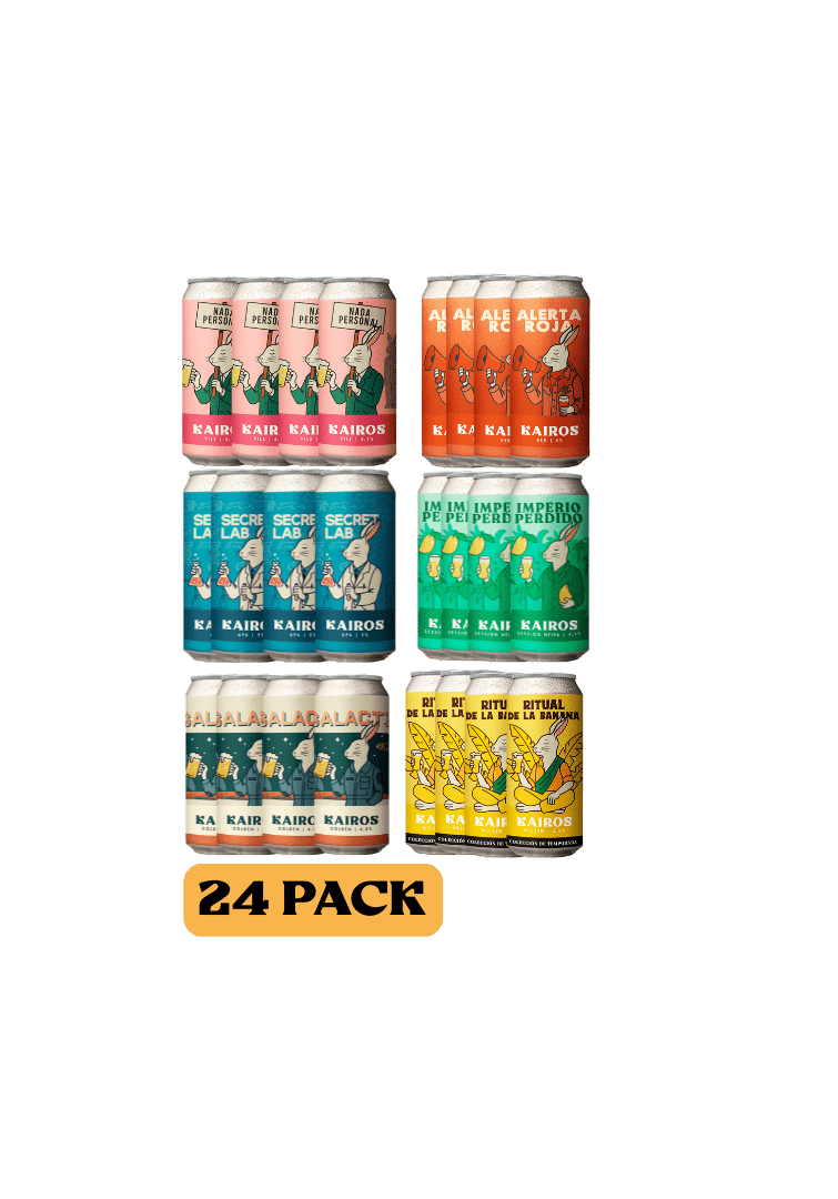 24 Pack variado - Kairos Brewing