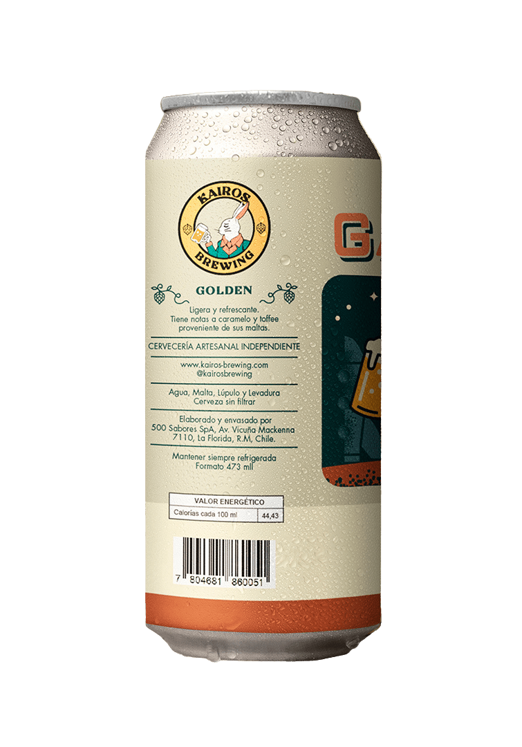 473cc Mayorista Galactic Mission (Golden) - Kairos Brewing