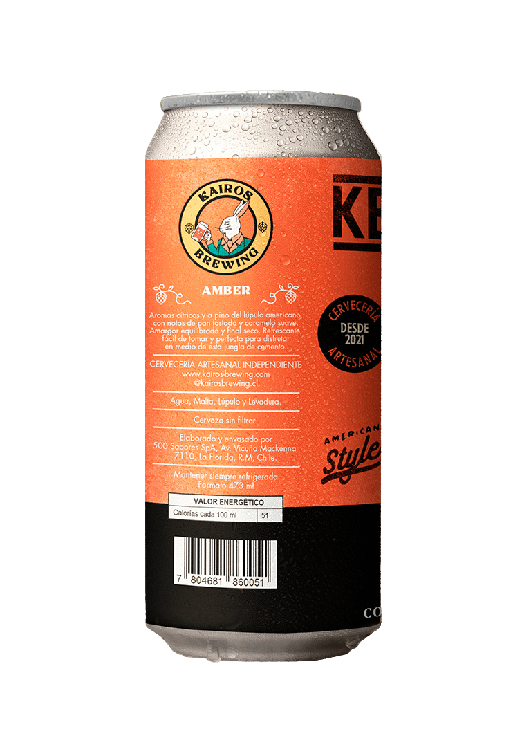 473cc Mayorista Kenny Bell (American Amber Ale) - Kairos Brewing