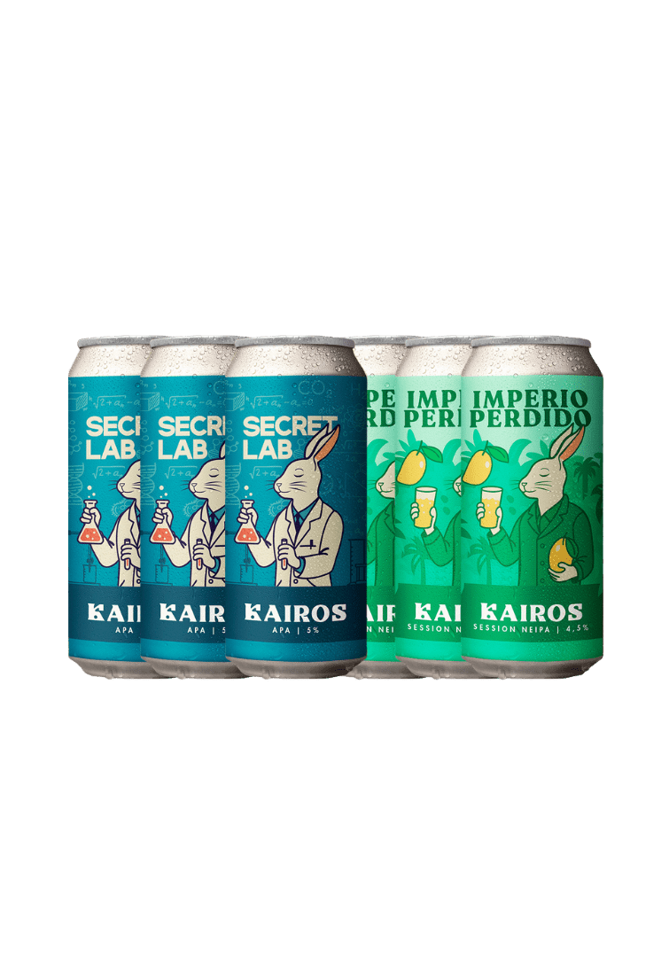 6 Pack Lupuladas - Kairos Brewing