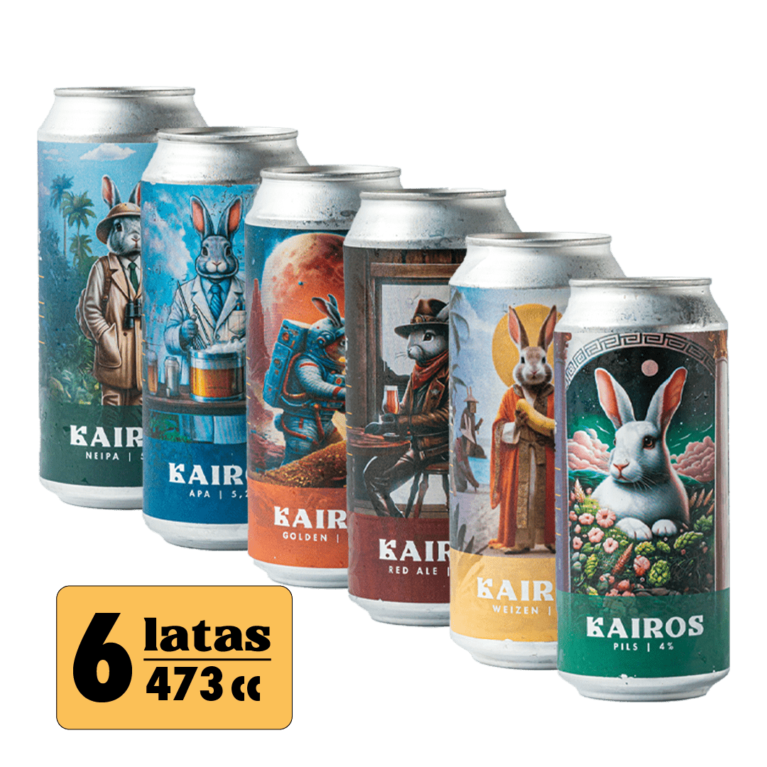 6 Pack variado - Kairos Brewing