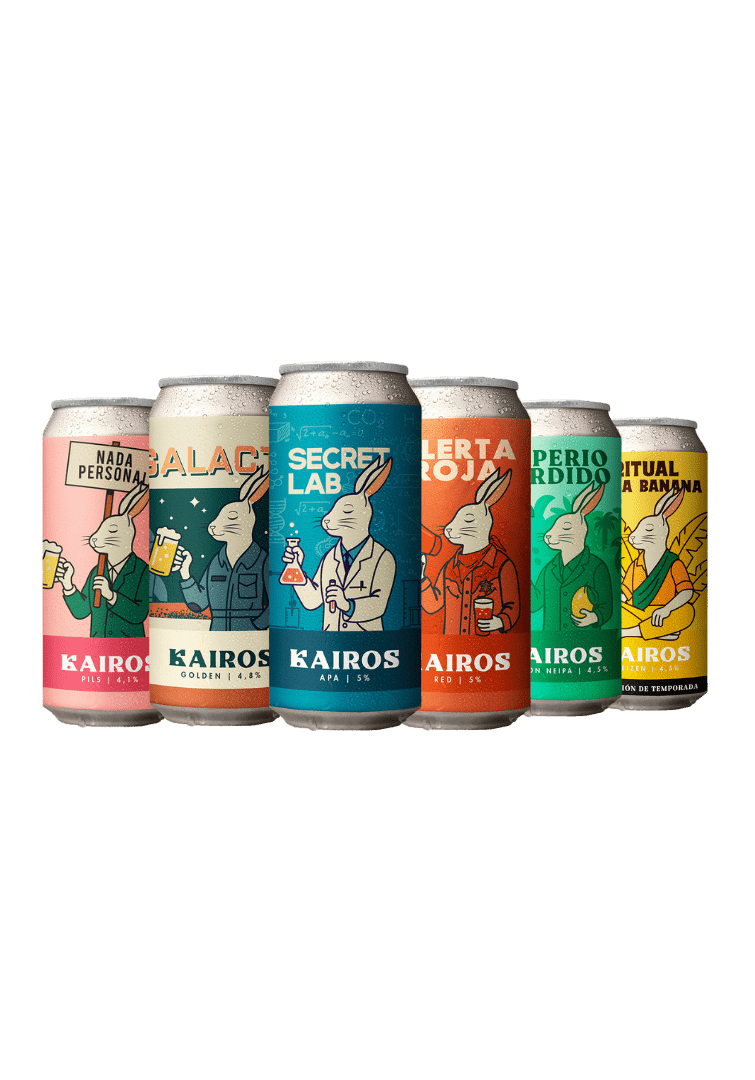 6 Pack variado - Kairos Brewing