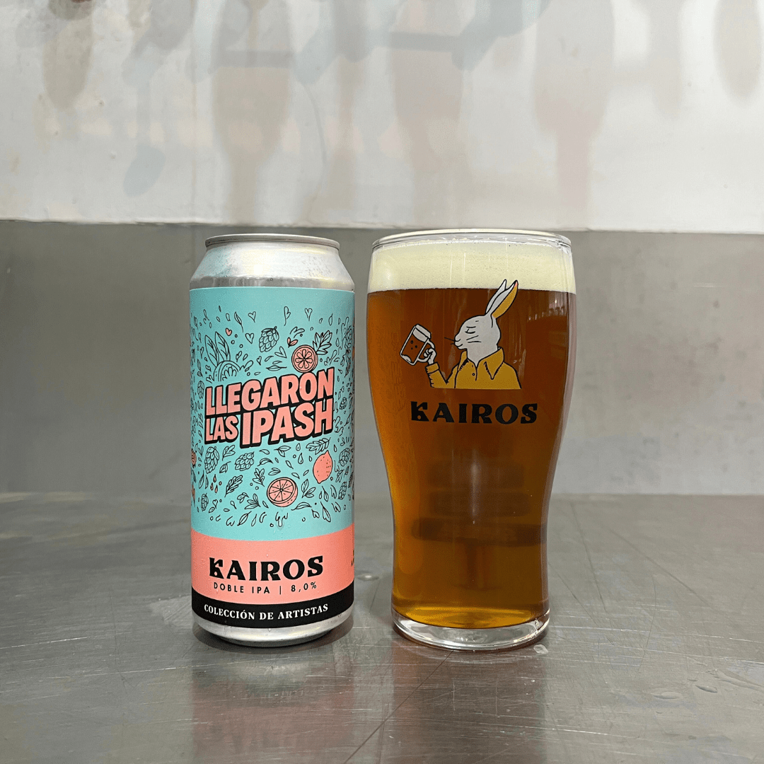 Llegaron las ipash - Doble IPA - Kairos Brewing