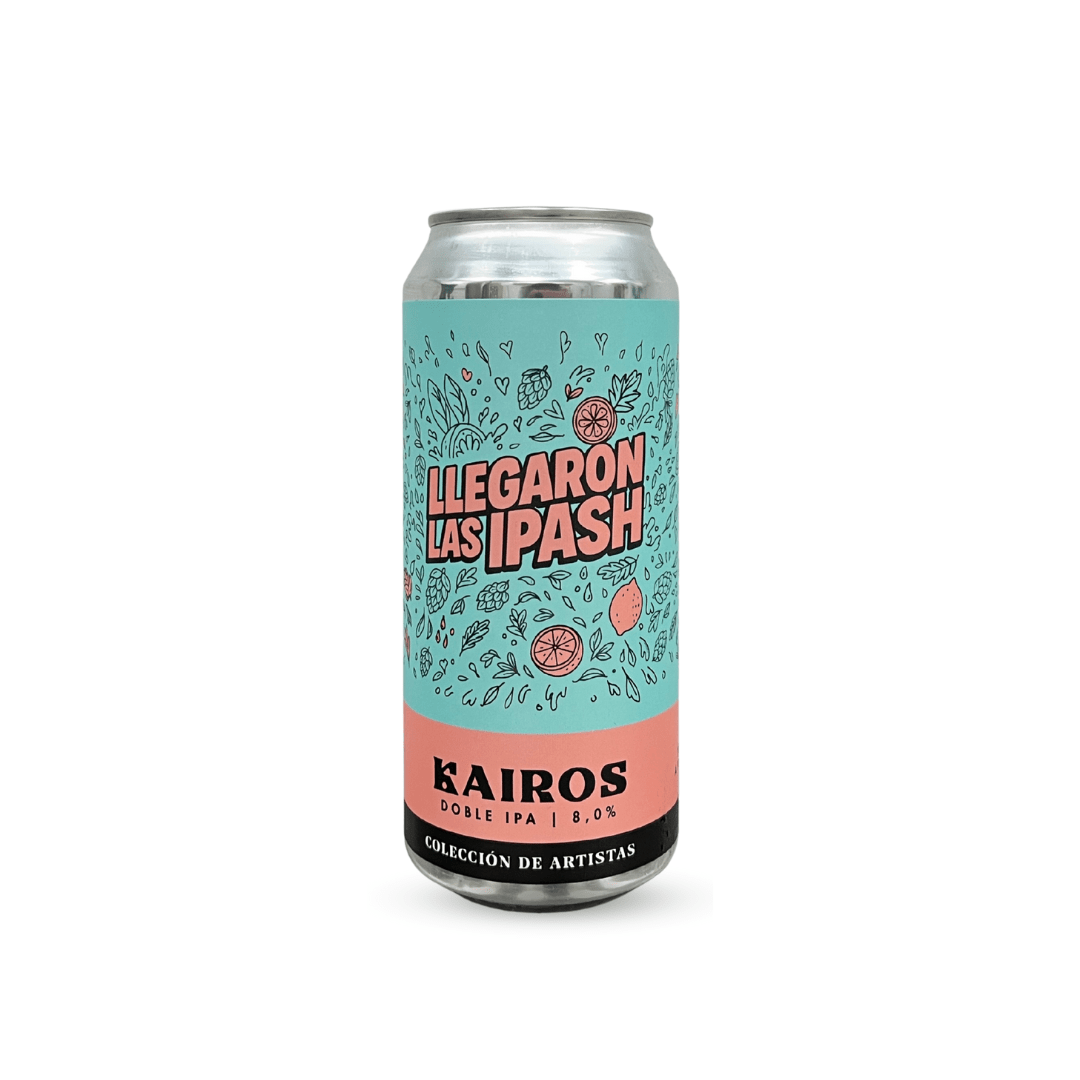 Llegaron las ipash - Doble IPA - Kairos Brewing