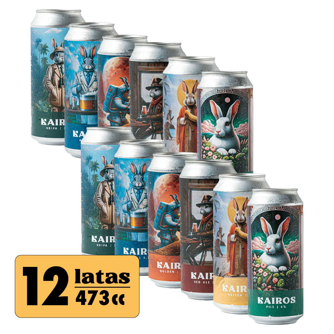 12 Pack variado - Kairos Brewing