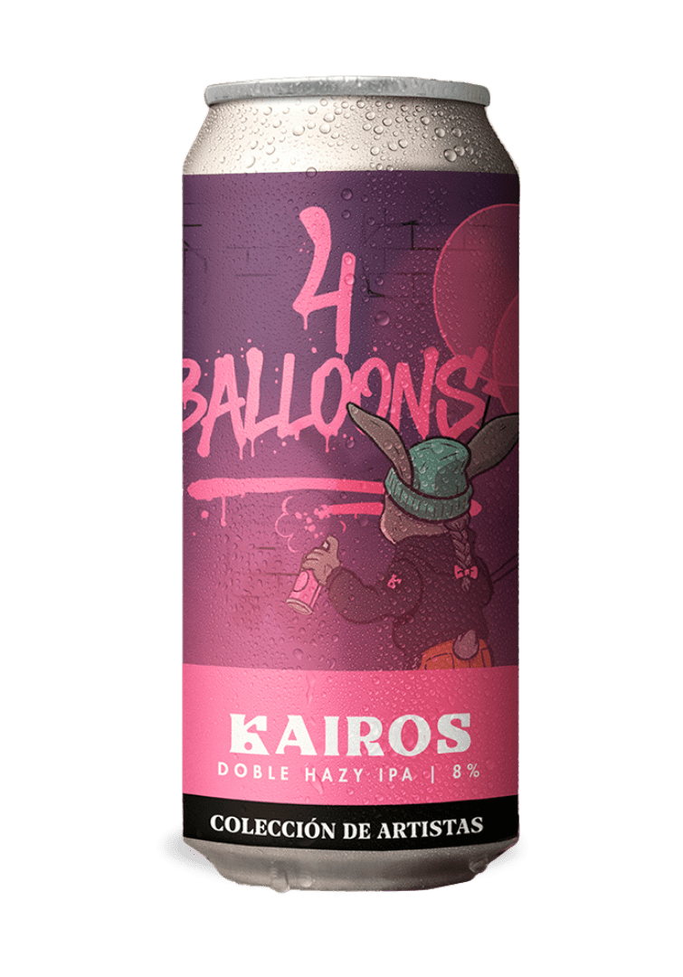 4 Balloons - Doble hazy IPA - Kairos Brewing