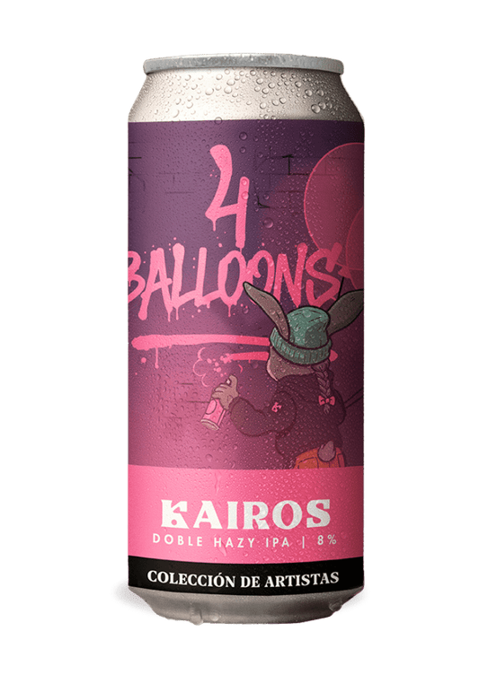 4 Balloons - Doble hazy IPA - Kairos Brewing