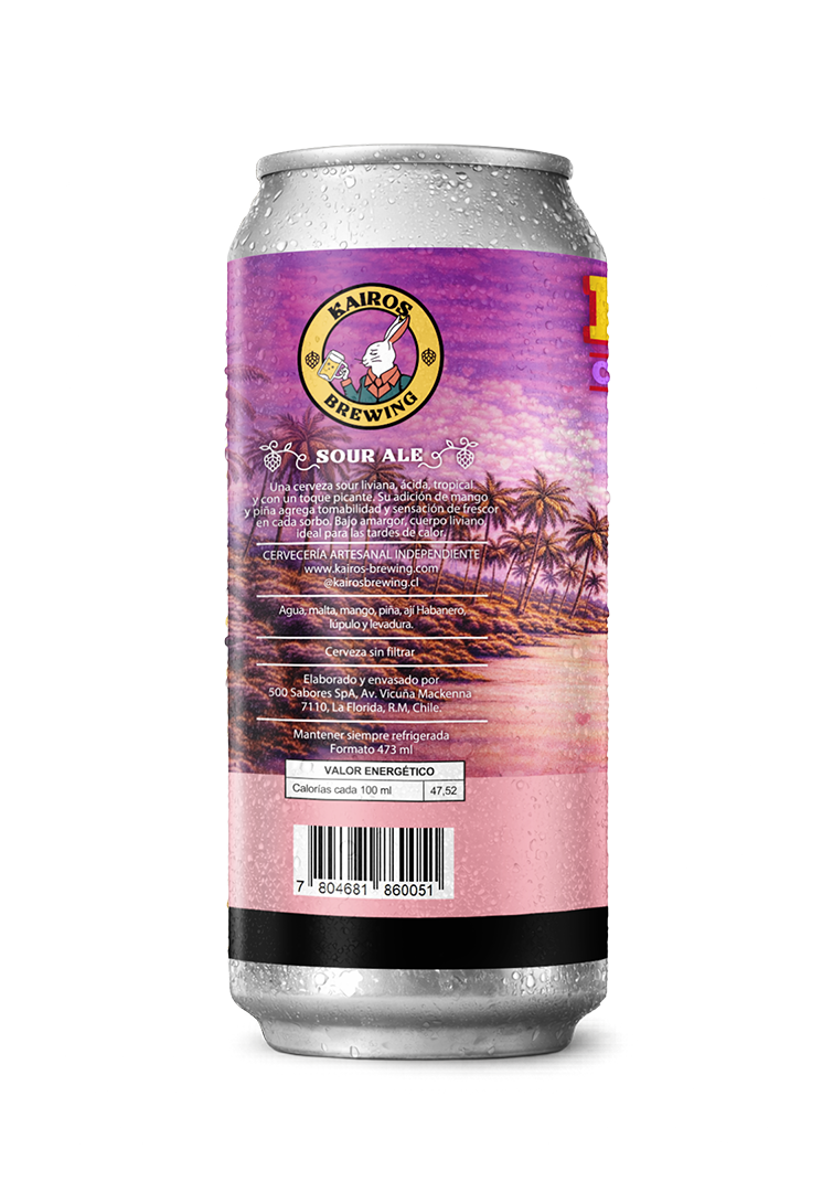 473cc Mango con petazeta - Kairos Brewing
