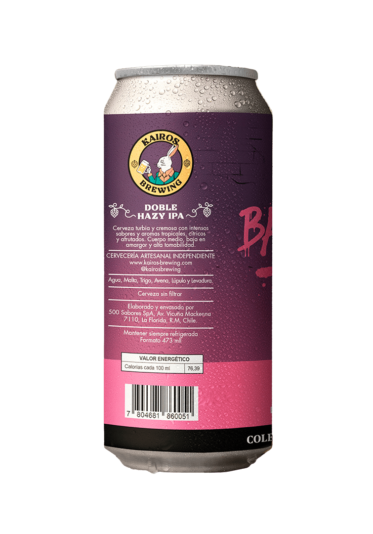 473cc Mayorista 4 Balloons (Doble Hazy IPA) - Kairos Brewing