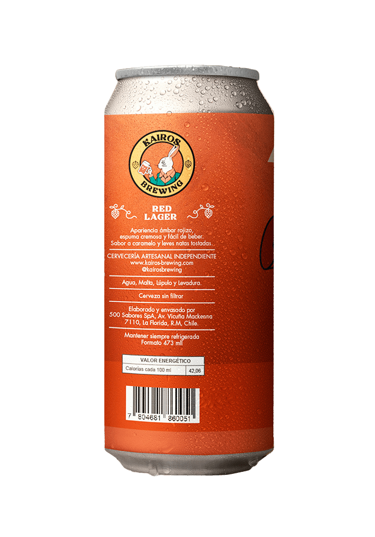 473cc Mayorista Alerta Roja (Red ALE) - Kairos Brewing