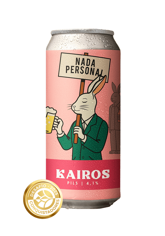 473cc Mayorista - Nada Personal (Pils) - Kairos Brewing