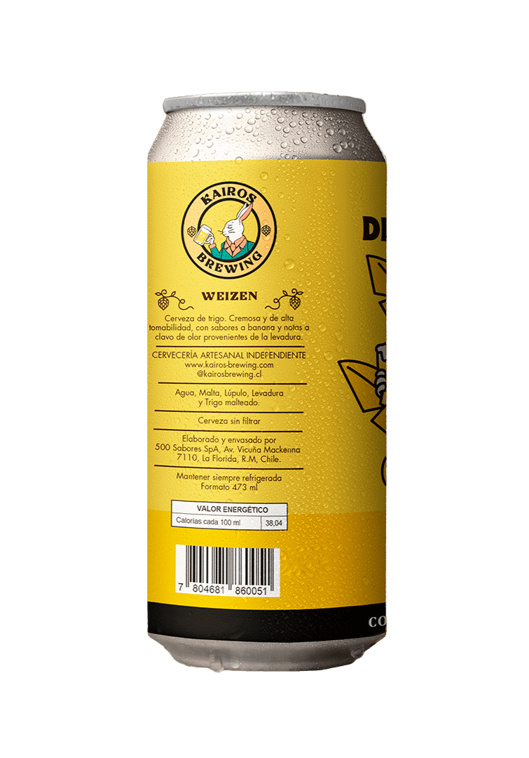 473cc Mayorista Ritual de la Banana (Weizen) - Kairos Brewing