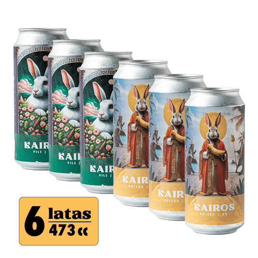 6 Pack Ligeras - Kairos Brewing