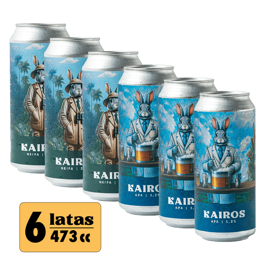 6 Pack Lupuladas - Kairos Brewing