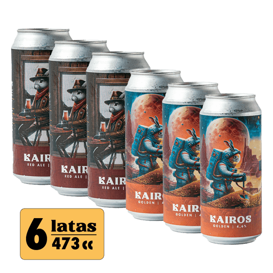 6 Pack maltosas - Kairos Brewing
