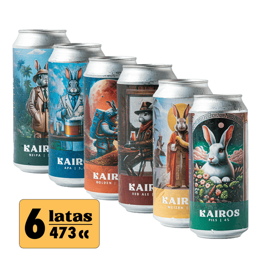 6 Pack variado - Kairos Brewing