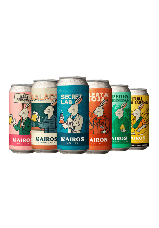6 Pack variado - Kairos Brewing