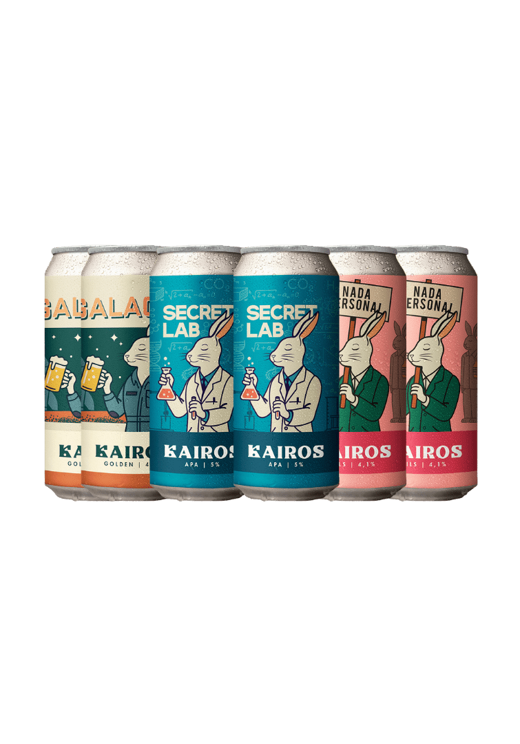 Pack Las favoritas de la casa - Kairos Brewing
